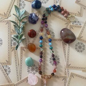 Multicolor Crystal Necklace